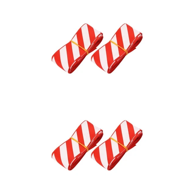 4 Walzen von Weihnachtsbändern, die Bänder mit DIY Craft Functional