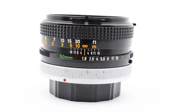 Objectif Canon FD 50mm F/1.4 S.S.C. - Mise Au Point Manuelle - Fabriqué Au Japon