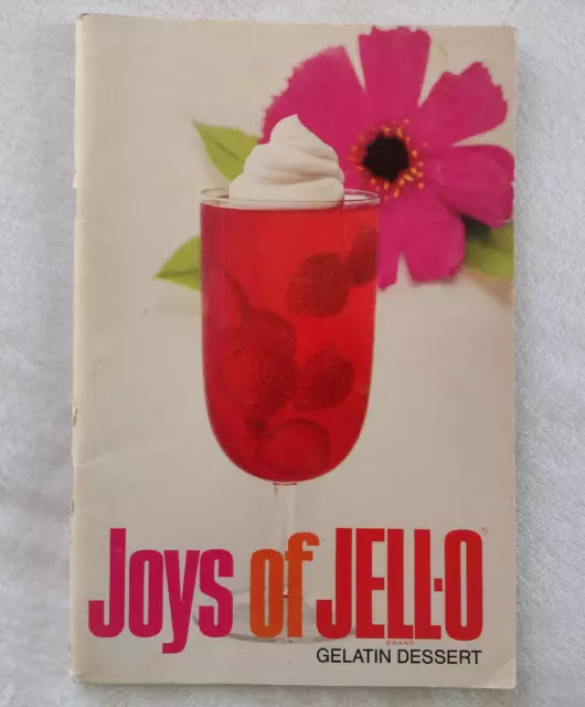 Vintage Joys of Jell-O Recipe Booklet Cookbook Jello Advertising