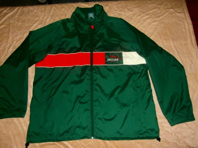 RARE Jaguar Racing F1 MENS XL Team  Formula One 1 Racing Premium Spray Jacket