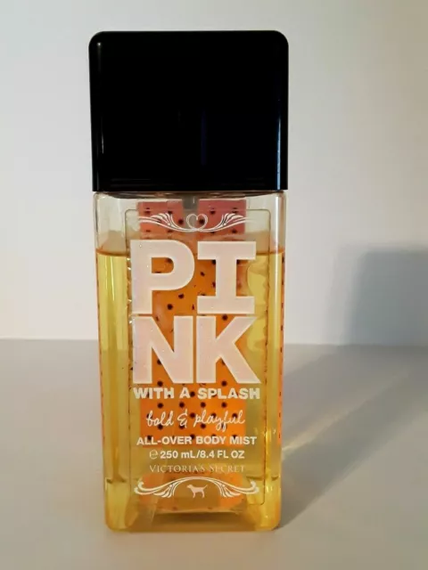 VICTORIA'S SECRET PINK WITH A SPLASH ALL OVER BODY MIST SPRAY FULL SIZE -  PICK 1