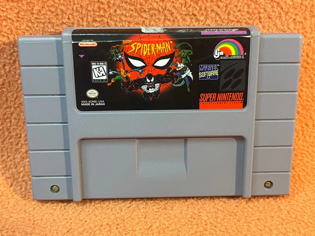 JEU ☆ SPIDER-MAN THE ANIMATED SERIES Super Nintendo SNES Super NES PAL ☆ Plus rare EUR 634,29 - PicClick FR JEU ☆ SPIDER-MAN THE ANIMATED SERIES Super Nintendo SNES Super NES PAL ☆ Plus rare EUR 634,29 - PicClick FR
