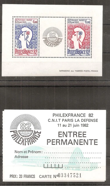 Bloc Philexfrance 99 - Art - Neuf Parfait État (TTB)