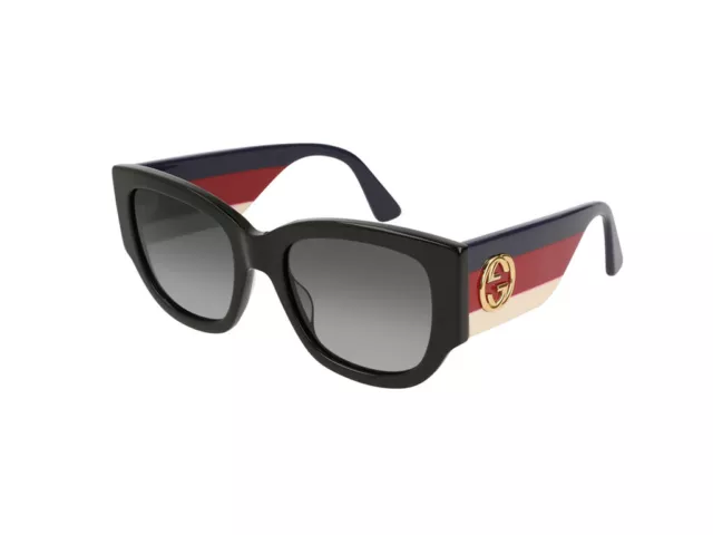 Gucci Gafas de sol GG0276S 001 Negro gris Mujer