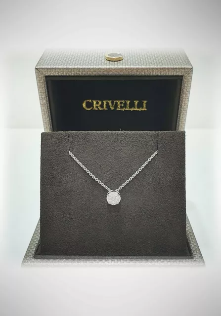 Collana Crivelli in oro bianco e diamanti CRV2108