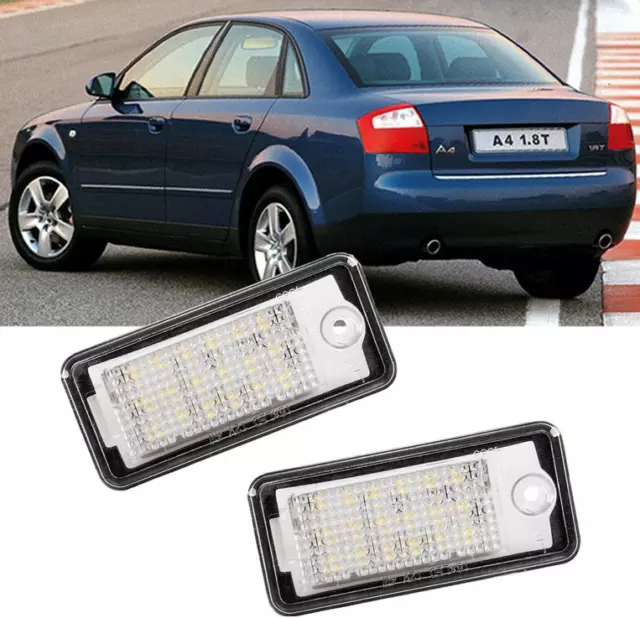 Led Kennzeichenbeleuchtung passend für Audi A5 8F Cabrio |A8 D4 8H | Q7 8L A567