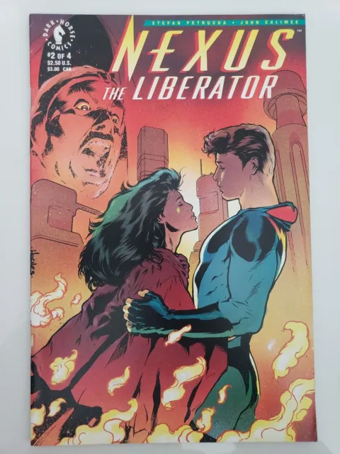 Nexus The Liberator #1-4 (1992) Dark Horse Comics Full Series Adam Hughes Covers 2