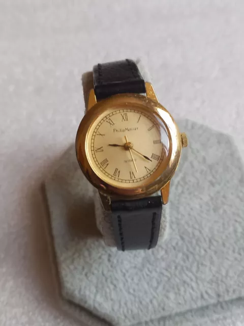 PHILIP MERCIER LADIES WRIST WATCH Model Number S565S New Battery Working 1.50 PicClick UK