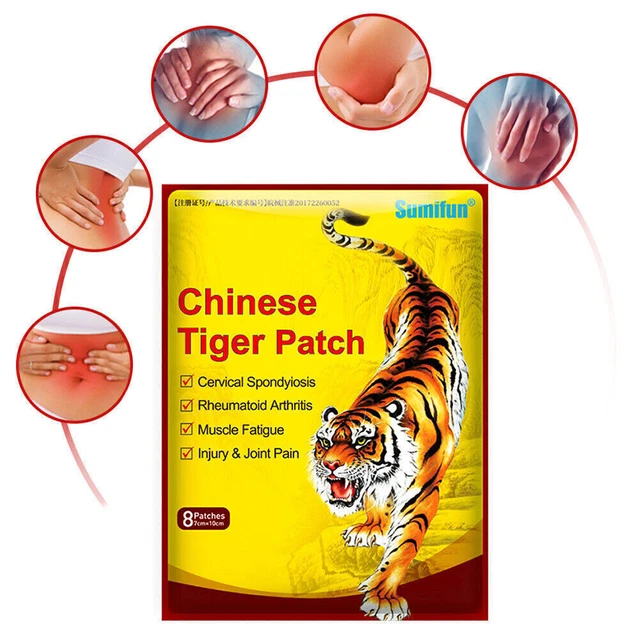 Patchs Chauffants Anti-douleur Pour Arthrite - 40 Ou 80 Pièces - Plantes Chinoises