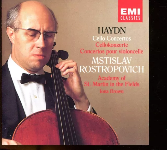 Haydn / Cello Concertos - Mstislav Rostropovich - No Bar Code