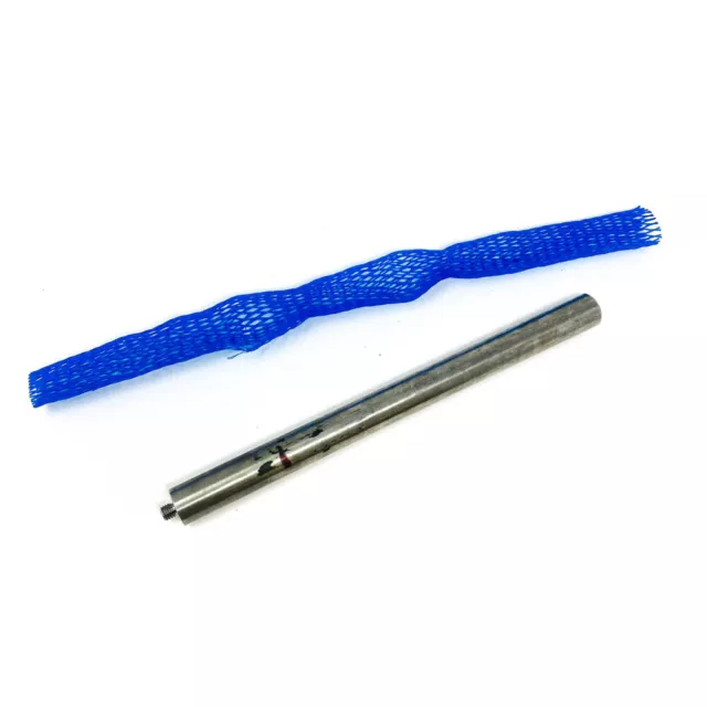 Threaded Arbor for Screw Type Mortising Cutters, Round Shank, 10.5 in Length