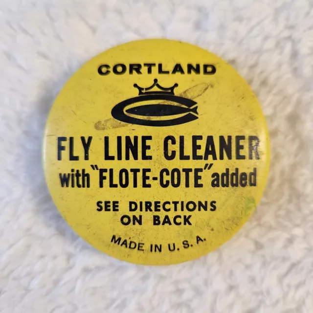 VINTAGE CORTLAND 7 Star Sealed Can Vacuum Packed Monofilament