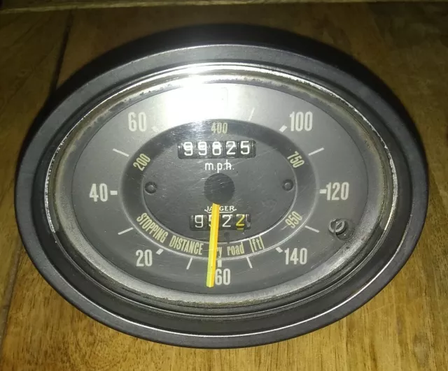 Citroen Sm & Early Maserati Merak Lhd Used Jaeger Speedometer