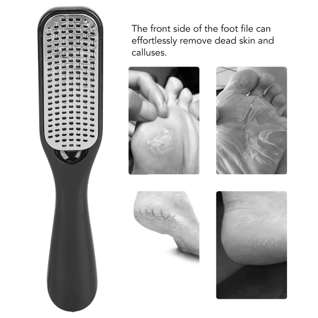 6pcs Foot File Professional Dual Sided Foot File Scrubber Stainlee Steel Cal Esp