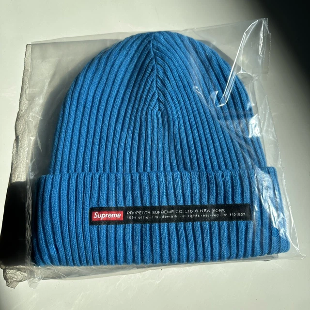 Supreme Property Label FW22 Box Logo New York 2022 Brand New Bright Blue