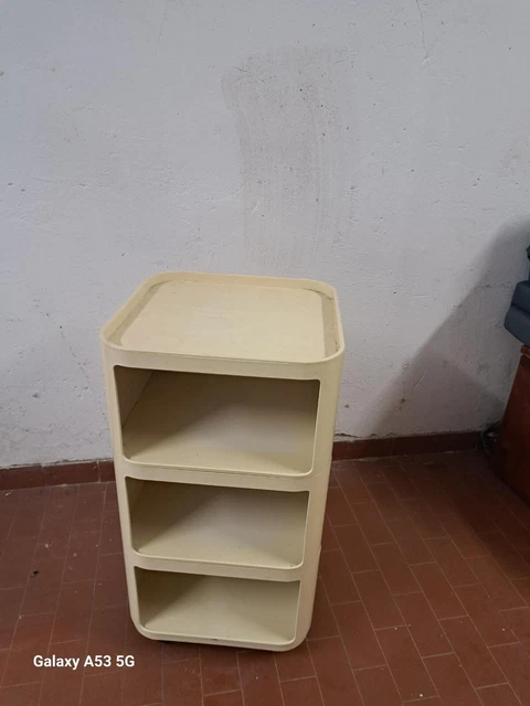 Mobiletto Kartell 4970, Anna Castelli Ferrieri, Anni '70
