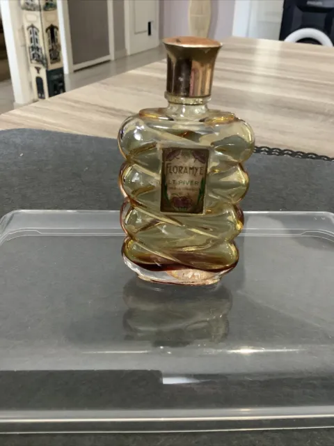 Flacon Parfum FLORAMYE de LT PIVERT - 15 ml - Magnifique TRÈS RARE ET ANCIEN
