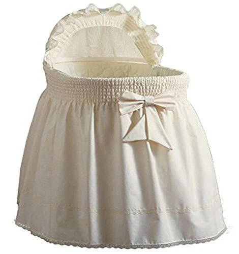 Precious Bassinet Liner/skirt & Hood Ecru 13" X