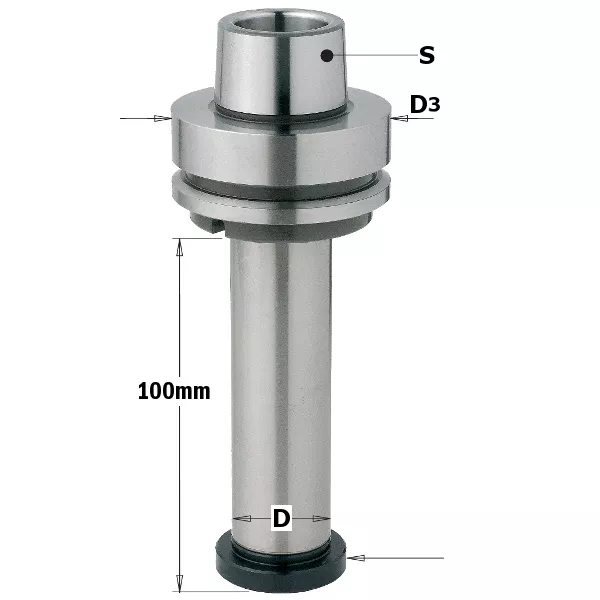 Mandrini portafresa CMT con attacco ISO30 per macchine Biesse -Cod.: 183.260