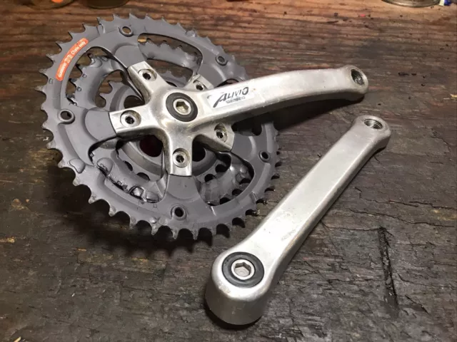 Shimano Triple Crankset 170mm 42/34/24 FC-MC14 Japan MTB Mountain Bike