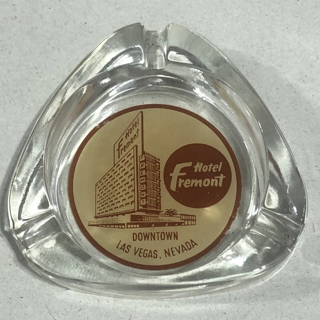 Ashtray Hotel Fremont and Casino Square  Vintage Las Vegas Nevada