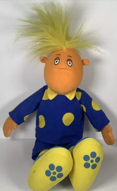 Tweenies Jake Yellow Soft Toy Plush Doll 13” 1999 BBC