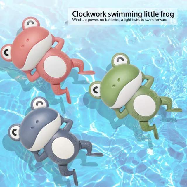 Baby Badespielzeug Bad Schwimmen Bad Spielzeug Frösche Clockwork Bad Spielzeql