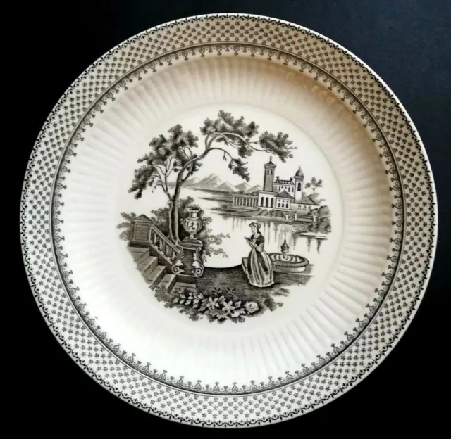 Piatto Porcellana Inglese - W. ADAMS & SONS - Made in England