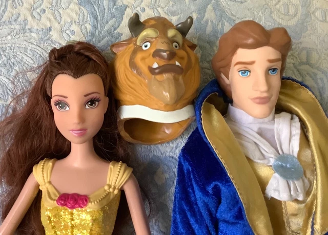 LOT BARBIE DISNEY la belle et la b te poup es mannequin de style