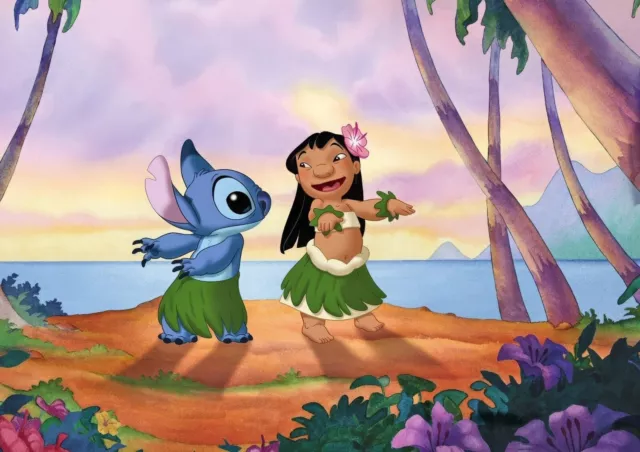 "LILO AND STITCH" - DISNEY POSTER - Available in Various Sizes