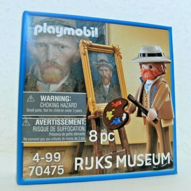 Playmobil 70456 Rembrandt E 70475 Vincent Van Gogh - Personaggi Pittori - Edizione Speciale - Nuovi