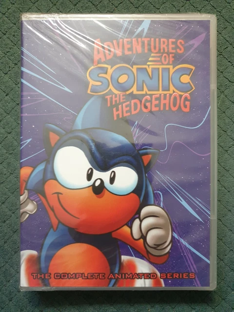 ADVENTURES OF SONIC the Hedgehog: The Complete Animated Series DVD 1993