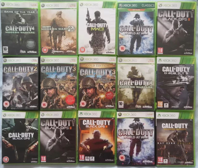 Xbox 360 Games, LEGO - CALL OF DUTY - GTA 5 - Multi Buy Offer Available