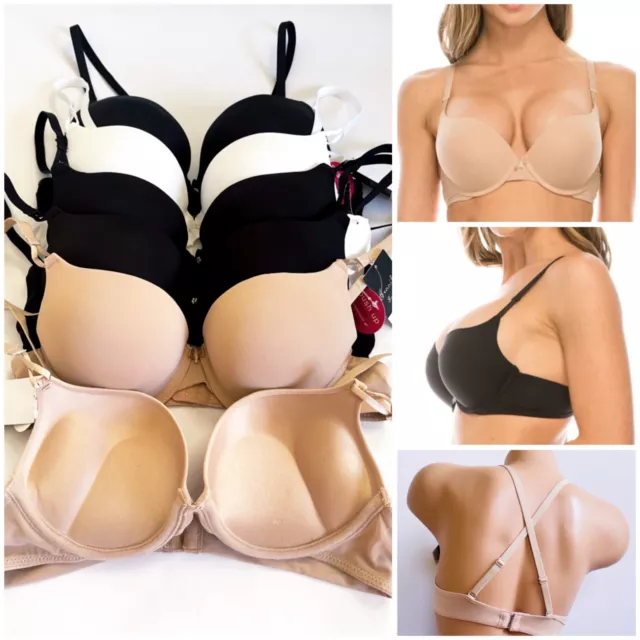 EXTRA PADDED BRAS Women Max Lift Extreme Push up +2 Cup Size 68356 Lot 1,3  or 6 $24.50 - PicClick