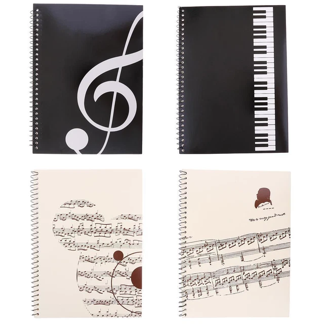 Tampon Rouleau Notation Musicale - Pour Composer, Pratiquer Partitions - Avec Encre, Boîte Rangement - 4