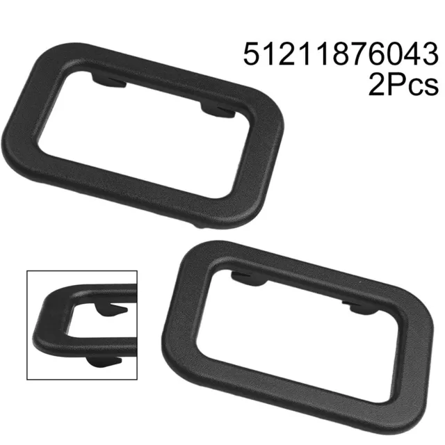 Türgriff Trim Teile Für BMW E30 E28 E24 E23 Innenraum Kunststoff Zubehör 2x/set