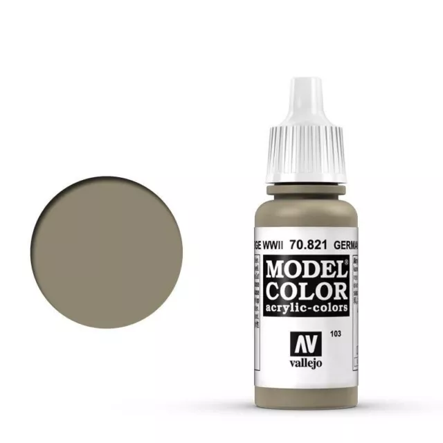 Vallejo Model Colour #103 German Cam Beige WWII 17 ml Acrylic Paint