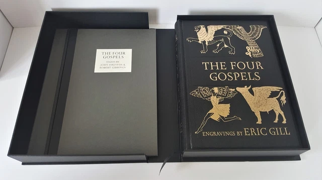 FOLIO SOCIETY THE FOUR GOSPELS Limited Edition Eric Gill 2007