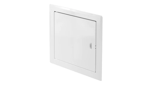 Porte D'Inspection / Trappe D'Accès Avec Clé - Blanc 50x100 Cm - Tôle D'Acier Laquée RAL 9016 Pour Mur Et Plafond