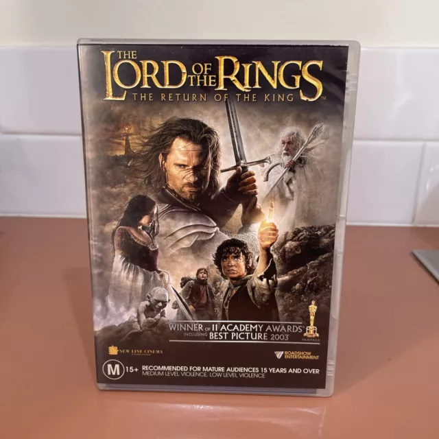 The Lord of the Rings the Return of the King DVD (2 Disc) - Region 4 - Free Post