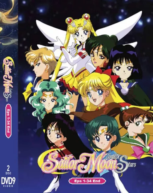 NEW SAILOR MOON S - Season 3 - Part 1 - Eps 90-108 DVD REGION 4 $65.57 -  PicClick AU