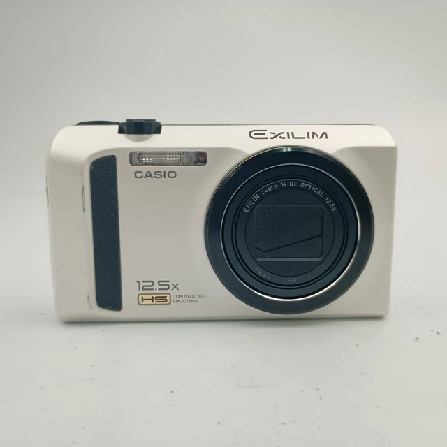 CASIO EX-ZR100 ホワイト CASIO カシオ EXILIM EX-ZR100 コンパクトデジタルカメラ