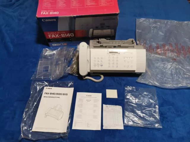 CANON FAX B-140 wenig gebrauchter Topzustand, mit Rechnung und Box