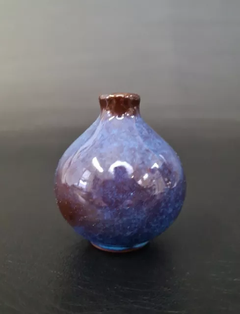 Gräflich Ortenburg 186 mini Vase vintage west german pottery 60s 70s mid century