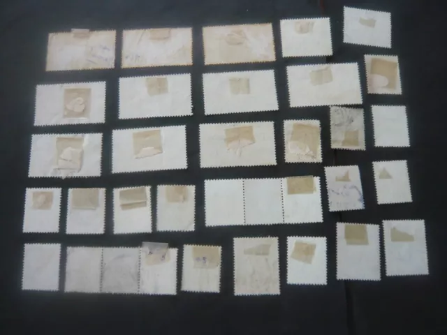 alte Briefmarken von Ägypten auf großer Steckkarte gestempelt, Lot, Posten 3