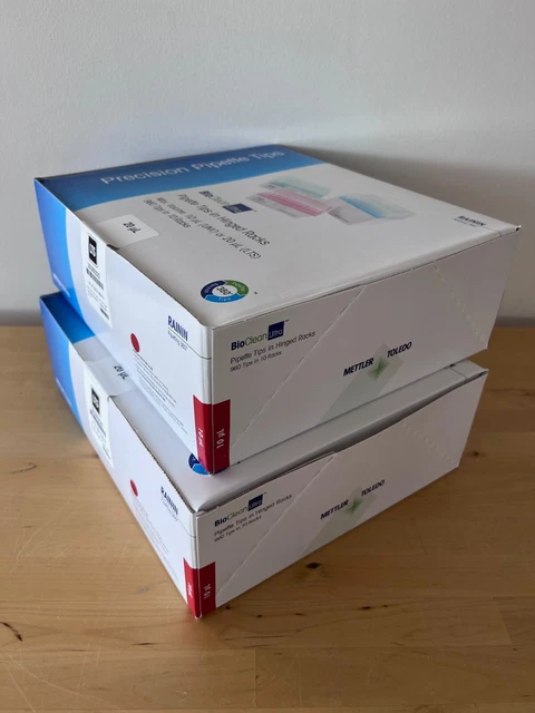 Mettler Rainin Pipette Tips RT LTS 20µL S 960A/10, 30389225 BioClean Ultra