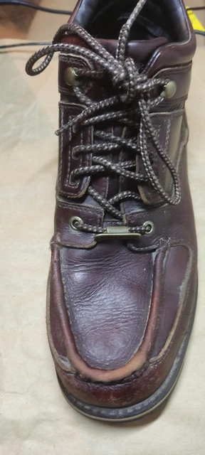 ROCKPORT XCS UMBWE Boots Hydro Shield Vibram Trail Cherry Brown Mens UK 9 52.99 PicClick UK