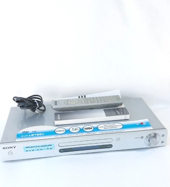SONY DVPLS785 LECTEUR DVD Divx CDR/RW Dolby DTS Son Audio MP3 VOD PAL