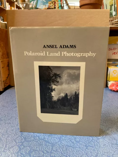 ANSEL ADAMS Polaroid Land Photography HB NYGS 1978 SIGNED Photography