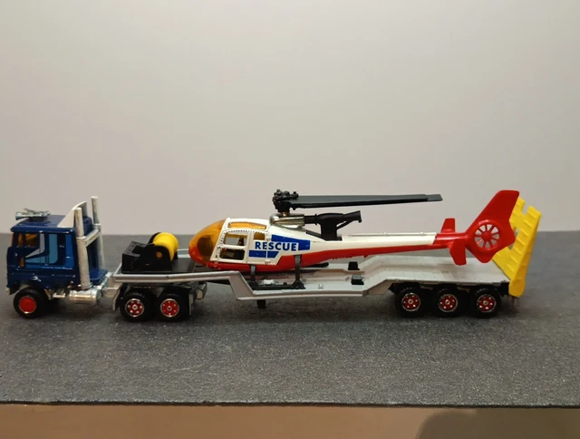 Camion Semi-remorque Majorette échelle 1/87, Marquage Jim Beam, Couleur Blanc - Occasion Très Bon état